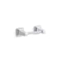 Kohler Riff Wall Mounted Pivoting Toilet Paper Holder Polished Chrome