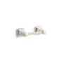 Kohler Riff Wall Mounted Pivoting Toilet Paper Holder Vibrant Polished Nickel