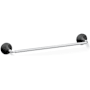Kohler Tone 18" Towel Bar Polished Chrome With Matte Black