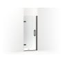Kohler Components 71-5/8" High x 30-5/16" Wide Pivot Frameless Shower Door with Clear Glass Matte Black