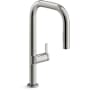 Kohler Components 1.5 GPM Single Hole Pre-Rinse Pull Down Kitchen Faucet Vibrant Titanium