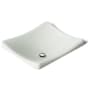 Kohler DemiLav 18-1/4" Enameled Cast Iron Wading Pool Bathroom Sink Sea Salt
