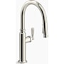 Kohler Edalyn by Studio McGee 1.5 GPM Single Hole Pull Down Kitchen Faucet Vibrant Polished Nickel