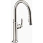 Kohler Edalyn by Studio McGee 1.5 GPM Single Hole Pull Down Kitchen Faucet Vibrant Stainless