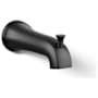 Kohler Tempered 6-3/8" Integrated Diverter Tub Spout Matte Black