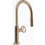 Kohler Billet 1.5 GPM Widespread Pull Down Kitchen Faucet - Includes Escutcheon Vibrant Brushed Bronze