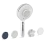 Kohler SpaViva 1.75 GPM Multi Function Hand Shower with Katalyst Air-Induction and MicroBubble Spray Technologies - Includes All-In-One Cleansing Device Polished Chrome
