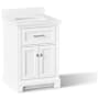 Kohler Charlemont 24" Free Standing Vanity Set with Cabinet and Stone Composite Vanity Top White