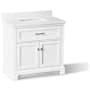 Kohler Charlemont 36" Free Standing Vanity Set with Cabinet and Stone Composite Vanity Top White