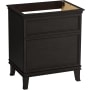 Kohler Artifacts 30" Single Free Standing Vanity Cabinet Only - Less Vanity Top Carbon Oak