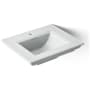 Kohler Memoirs Fireclay Pedestal Bathroom Sink - Less Pedestal and Legs Ice Grey