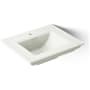 Kohler Memoirs Fireclay Pedestal Bathroom Sink - Less Pedestal and Legs Dune