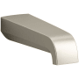 Kohler Pitch 5-15/16" Tub Spout Vibrant Brushed Nickel