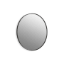 Kohler Essential 36-1/8" W x 36" H Transitional Circular Metal Framed Bathroom Wall Mirror Matte Black