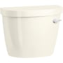 Kohler Cimarron 1.28 GPF Toilet Tank Only - Right Hand Lever Biscuit