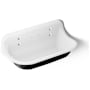 Kohler Brockway 36" Trough-Style Wall Mounted Utility Sink with 4 Deck Holes White