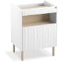 Kohler Spacity 22-3/4" Wall Mounted Bathroom Vanity Cabinet White