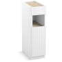 Kohler Spacity 35-1/4" MDF and Plywood Free Standing Linen Tower White