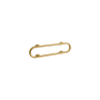 Kohler Belay 18" Grab Bar Loop Vibrant Brushed Moderne Brass