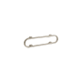 Kohler Belay 18" Grab Bar Loop Vibrant Brushed Nickel