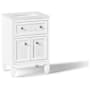 Kohler Hearthhaven 24" Free Standing Single Basin Vanity Set with Cabinet, and Quartz Vanity Top White