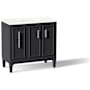 Kohler Southerk 36" Free Standing Single Basin Vanity Set with Cabinet and Quartz Vanity Top Slate Grey
