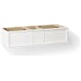 Kohler Lodern 62" Double Wall Mounted Vanity Cabinet Only - Less Vanity Top Linen White