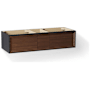 Kohler Lodern 62" Double Wall Mounted Vanity Cabinet Only - Less Vanity Top Slate Grey