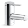 Kohler Elate 0.5 GPM Single Hole Bathroom Faucet Polished Chrome