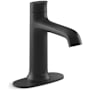 Kohler Tone 1.2 GPM Single Hole Touchless Bathroom Faucet Matte Black