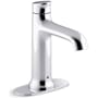 Kohler Tone 1.2 GPM Single Hole Touchless Bathroom Faucet Polished Chrome