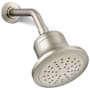 Kohler Cinq 2.5 GPM Single Function Filtered Shower Head with MasterClean Sprayface Vibrant Brushed Nickel