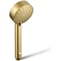 Kohler Elate 2.5 GPM Multi Function Hand Shower Vibrant Brushed Moderne Brass