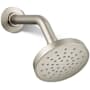 Kohler Elate 2.5 GPM Single Function Shower Head Vibrant Brushed Nickel