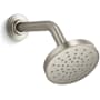 Kohler Elate 2.5 GPM Single Function Shower Head Vibrant Brushed Nickel
