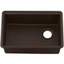 Kohler Billings 26-1/2" Undermount Single Basin Stone Composite Kitchen Sink with Basin Rack, Colander, Cutting Board and Drain Board Matte Brown