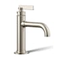 Kohler Castia by Studio McGee 1 GPM Single Hole Bathroom Faucet Vibrant Brushed Nickel