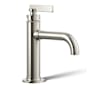 Kohler Castia by Studio McGee 1 GPM Single Hole Bathroom Faucet Vibrant Polished Nickel