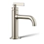Kohler Castia by Studio McGee 0.5 GPM Single Hole Bathroom Faucet Vibrant Brushed Nickel