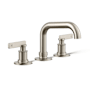 Kohler Castia by Studio McGee 0.5 GPM Widespread Bathroom Faucet Vibrant Brushed Nickel