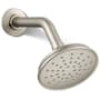 Kohler Bellera 2.5 GPM Single Function Shower Head Vibrant Brushed Nickel