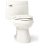 Kohler Cimarron 1.28 GPF Elongated One-Piece Comfort Height Toilet with AquaPiston Flush Technology - Seat Included Biscuit