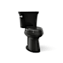Kohler Highline 1.28 GPF Two-Piece Elongated Comfort Height Toilet with 10" Rough In Black Black