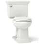 Kohler Memoirs Stately 1.28 GPF Two-Piece Round Comfort Height Toilet with AquaPiston Technology - Seat Not Included Dune