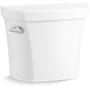 Kohler Highline 1.6 GPF Toilet Tank Only with Left Hand Lever White