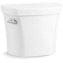 Kohler Highline 1.28 GPF Toilet Tank Only with Left Hand Lever White