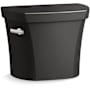 Kohler Highline 1.28 GPF Toilet Tank Only with Left Hand Lever Black Black