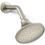 Kohler Memoirs 2.5 GPM Single Function Shower Head with Air-induction Technology Vibrant Brushed Nickel