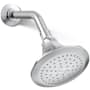 Kohler Memoirs 2.5 GPM Single Function Shower Head with Air-induction Technology Polished Chrome