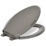 Kohler Cachet Elongated Closed-Front Toilet Seat with Soft Close and Quick Release Cashmere